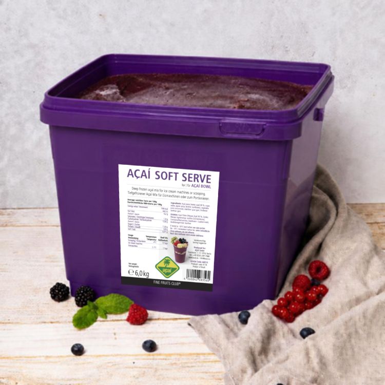 Açaí Bowl aus der Softeismaschine - Fine Fruits Club