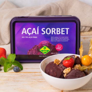 Acai Sorbet - Acai Bowl – 1000 ml – verzehrfertig